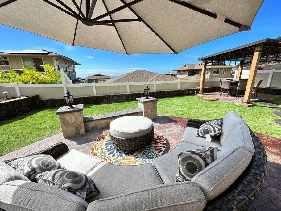 New 4 Bedroom Home With Ocean And Gorgeous Mountain Views In The Gated Community Of Mauna Olu Waianae Exterior photo