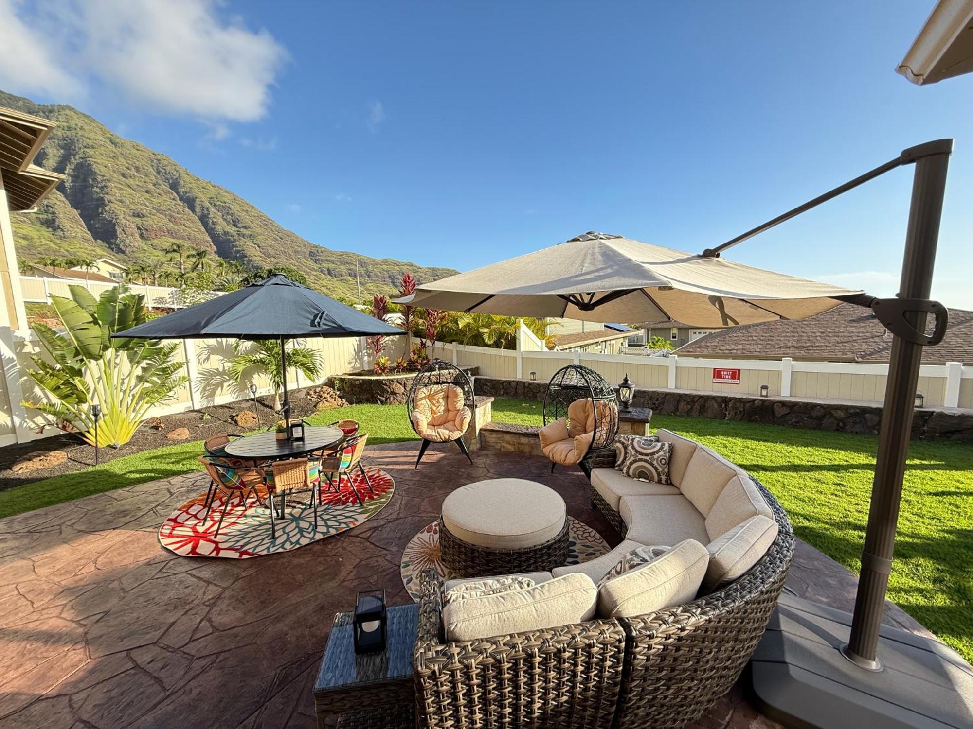 New 4 Bedroom Home With Ocean And Gorgeous Mountain Views In The Gated Community Of Mauna Olu Waianae Exterior photo